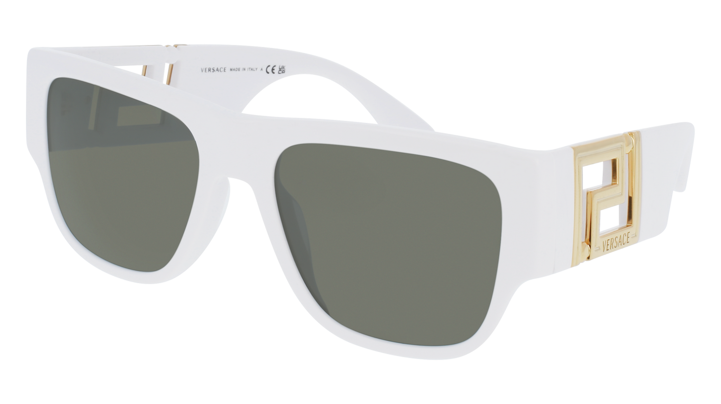 White, Green-Polarized