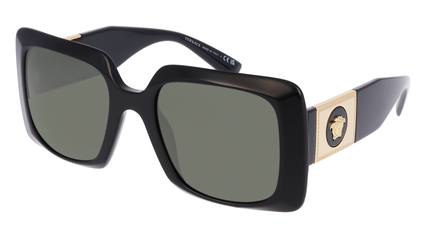 Black, Green-Polarized