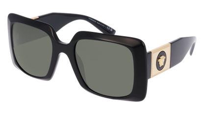 Black, Green-Polarized