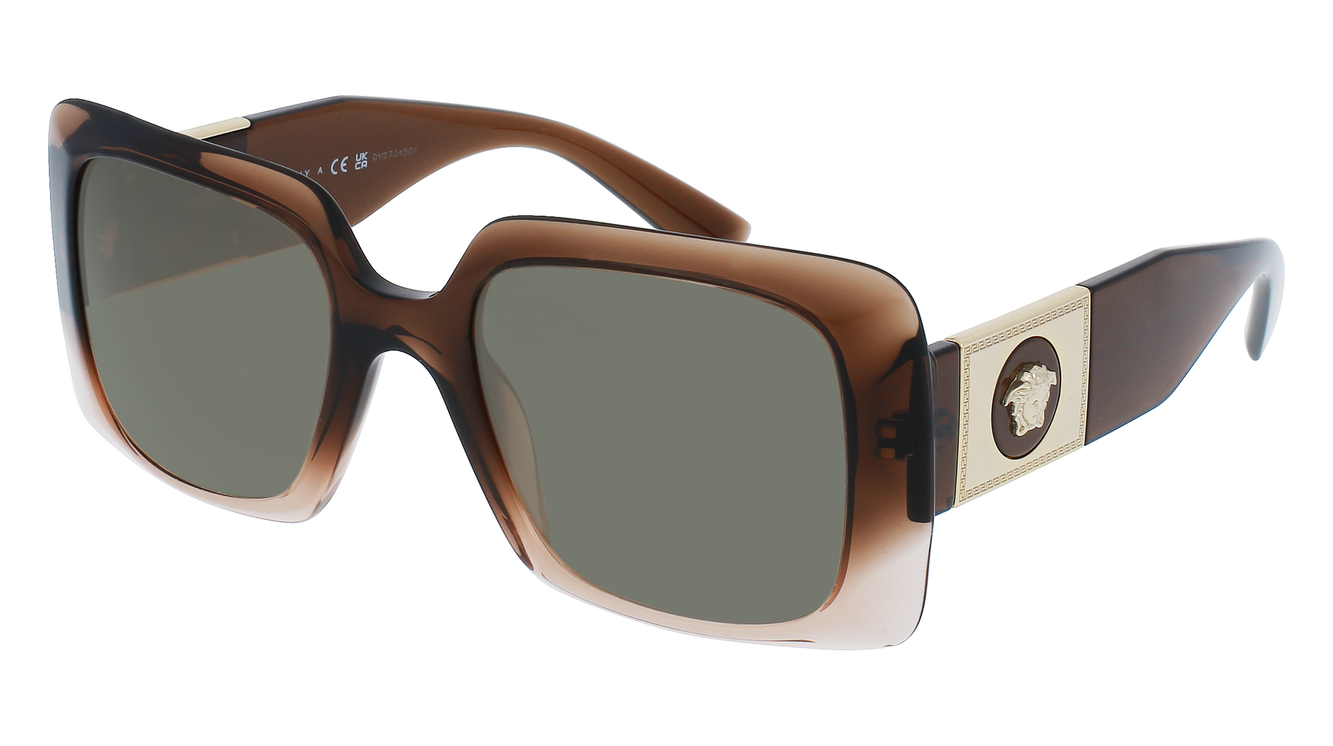 Transparent Brown Gradient, Green