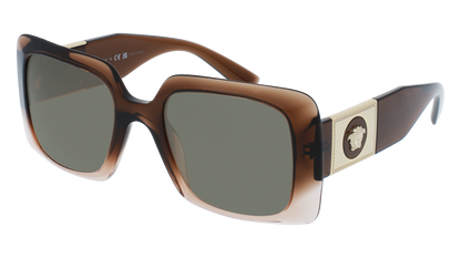 Transparent Brown Gradient, Green