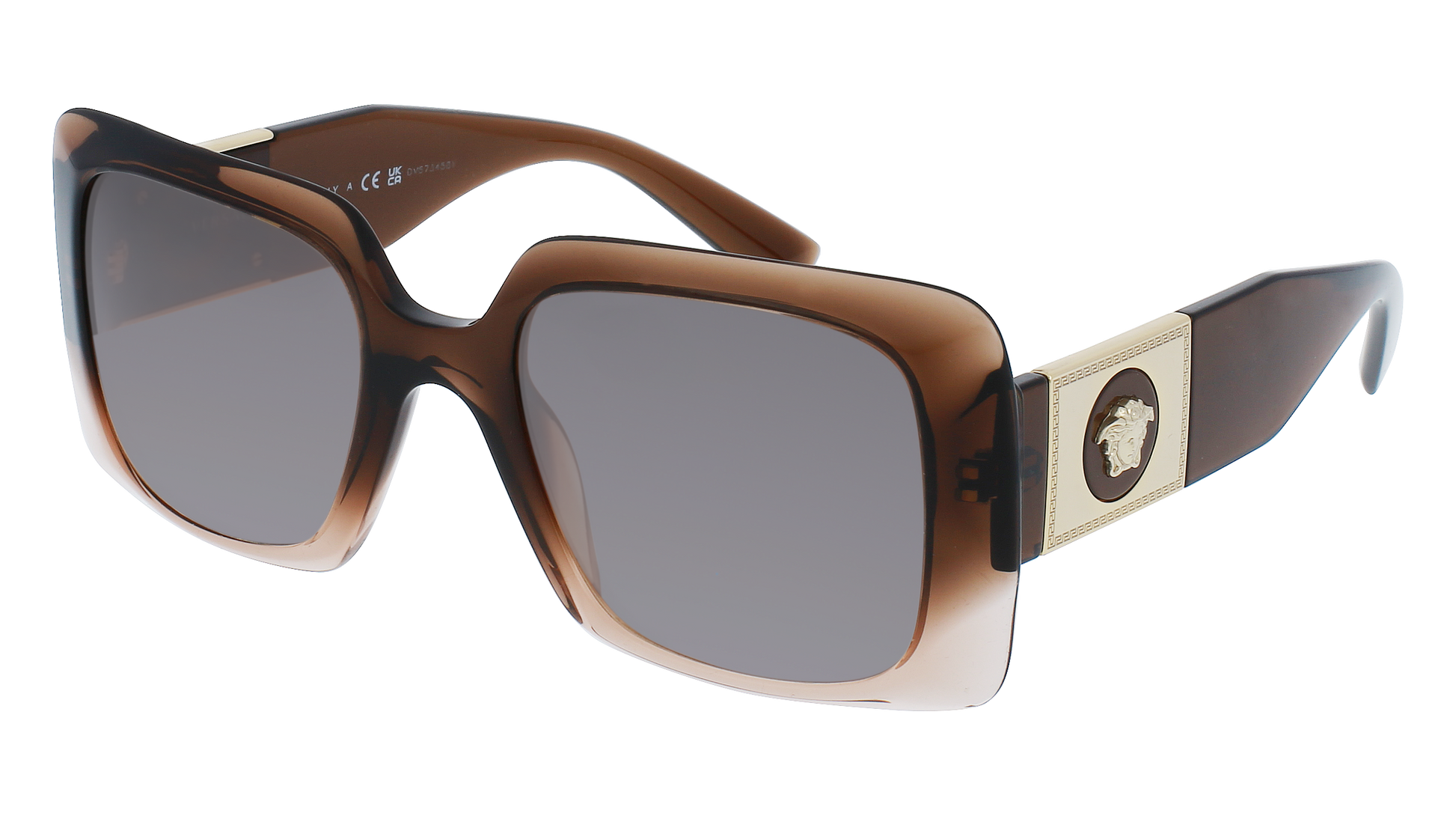 Transparent Brown Gradient, Grey-Polarized