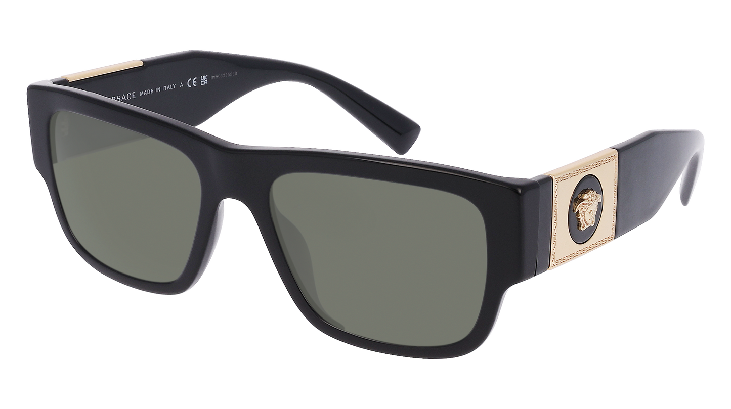 Black, Green-Polarized