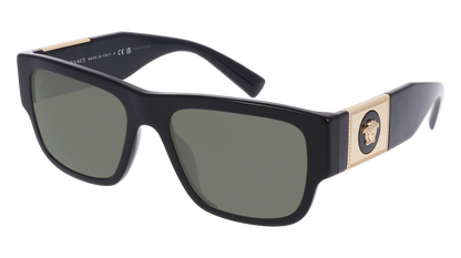 Black, Green-Polarized