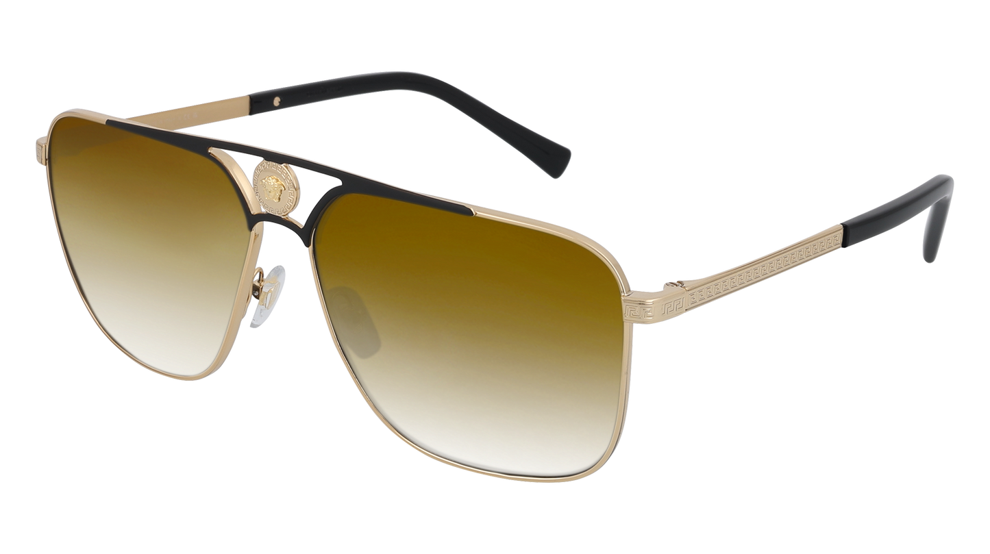 Gold/Matte Black, Brown Gradient