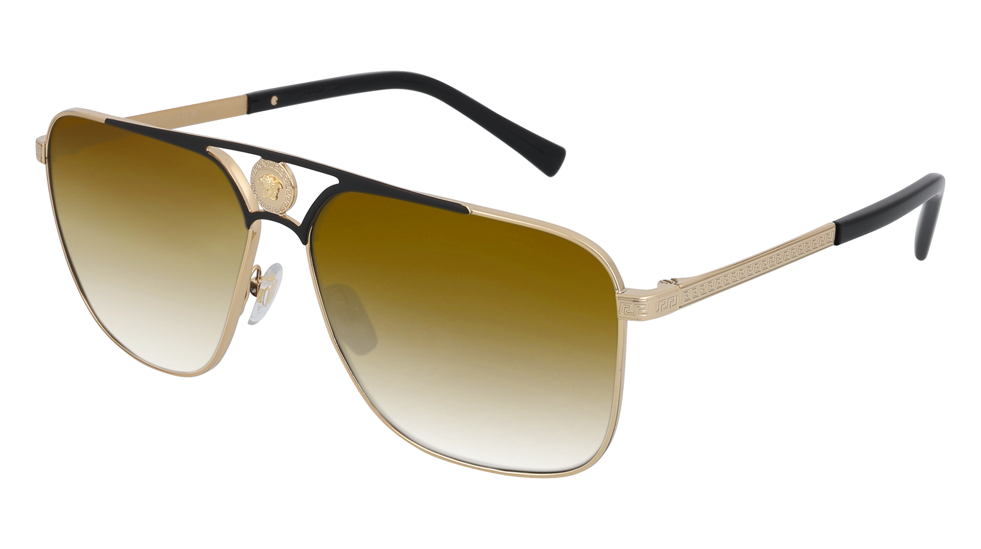 Gold/Matte Black, Brown Gradient