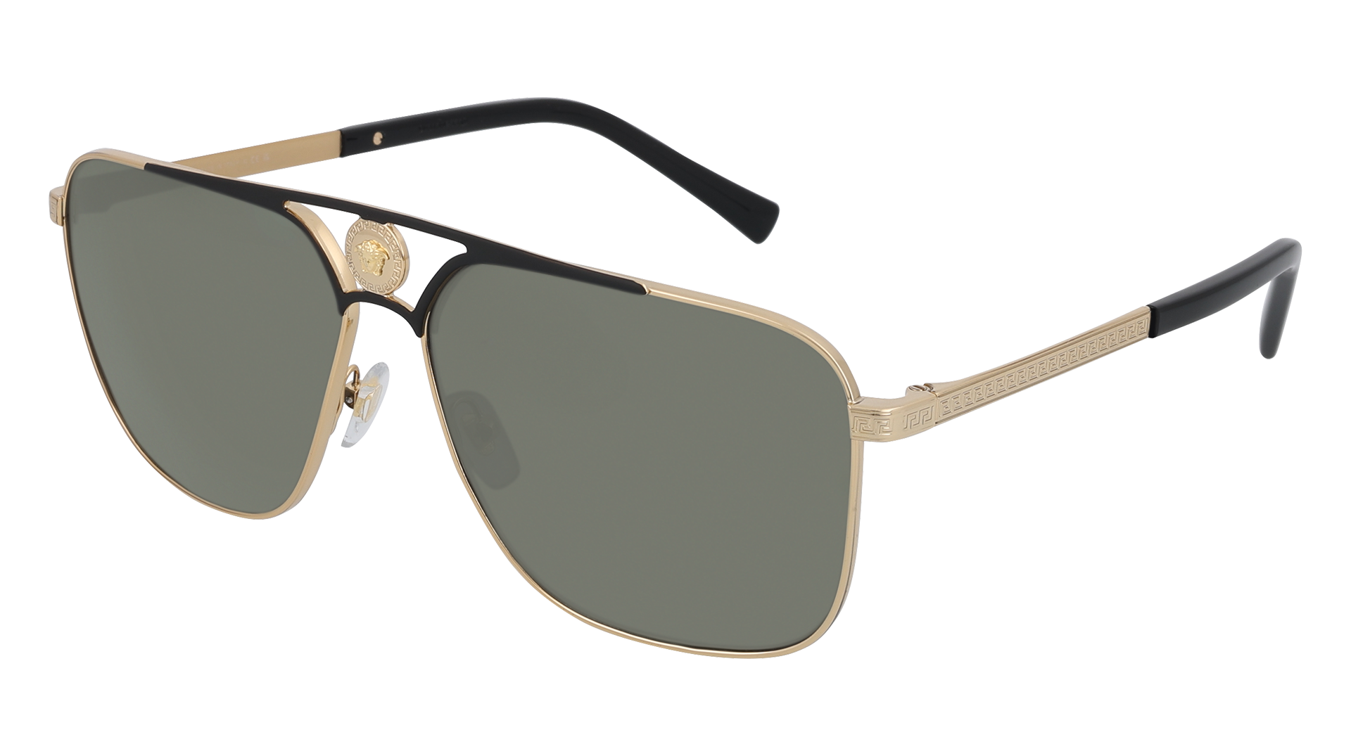 Gold/Matte Black, Green