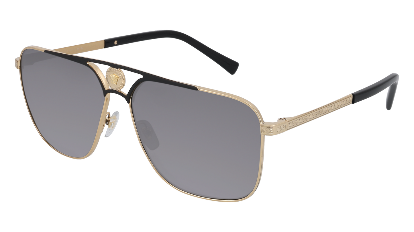 Gold/Matte Black, Grey-Polarized