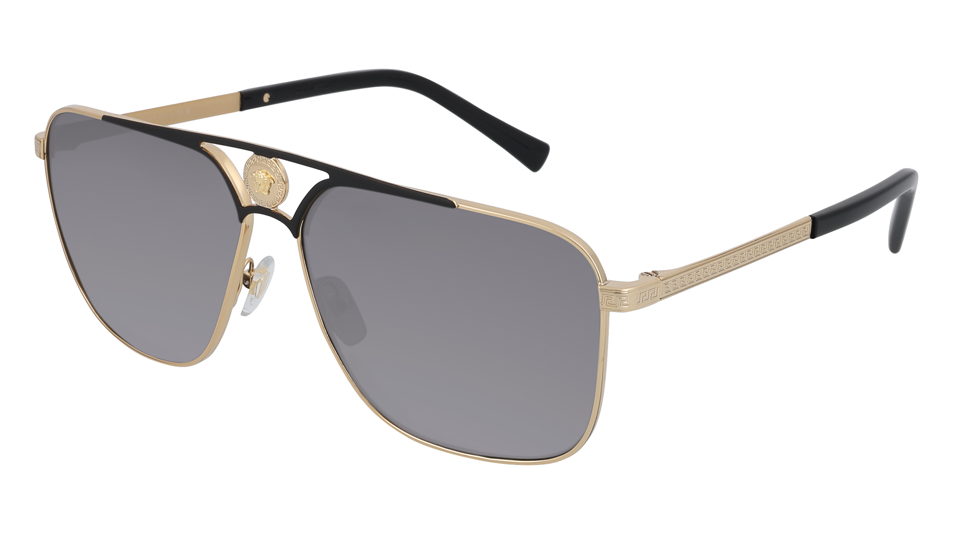 Gold/Matte Black, Grey-Polarized