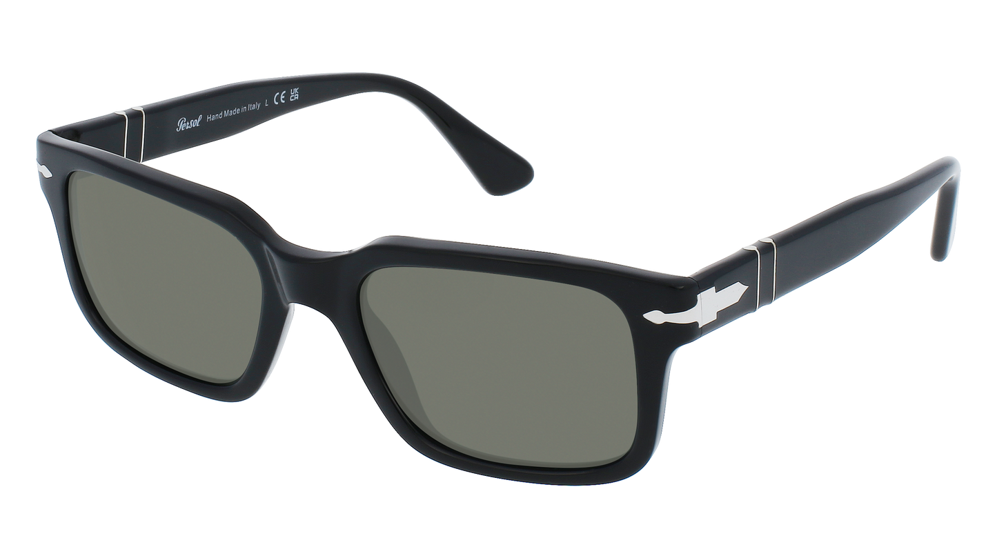 Black, Green-Polarized