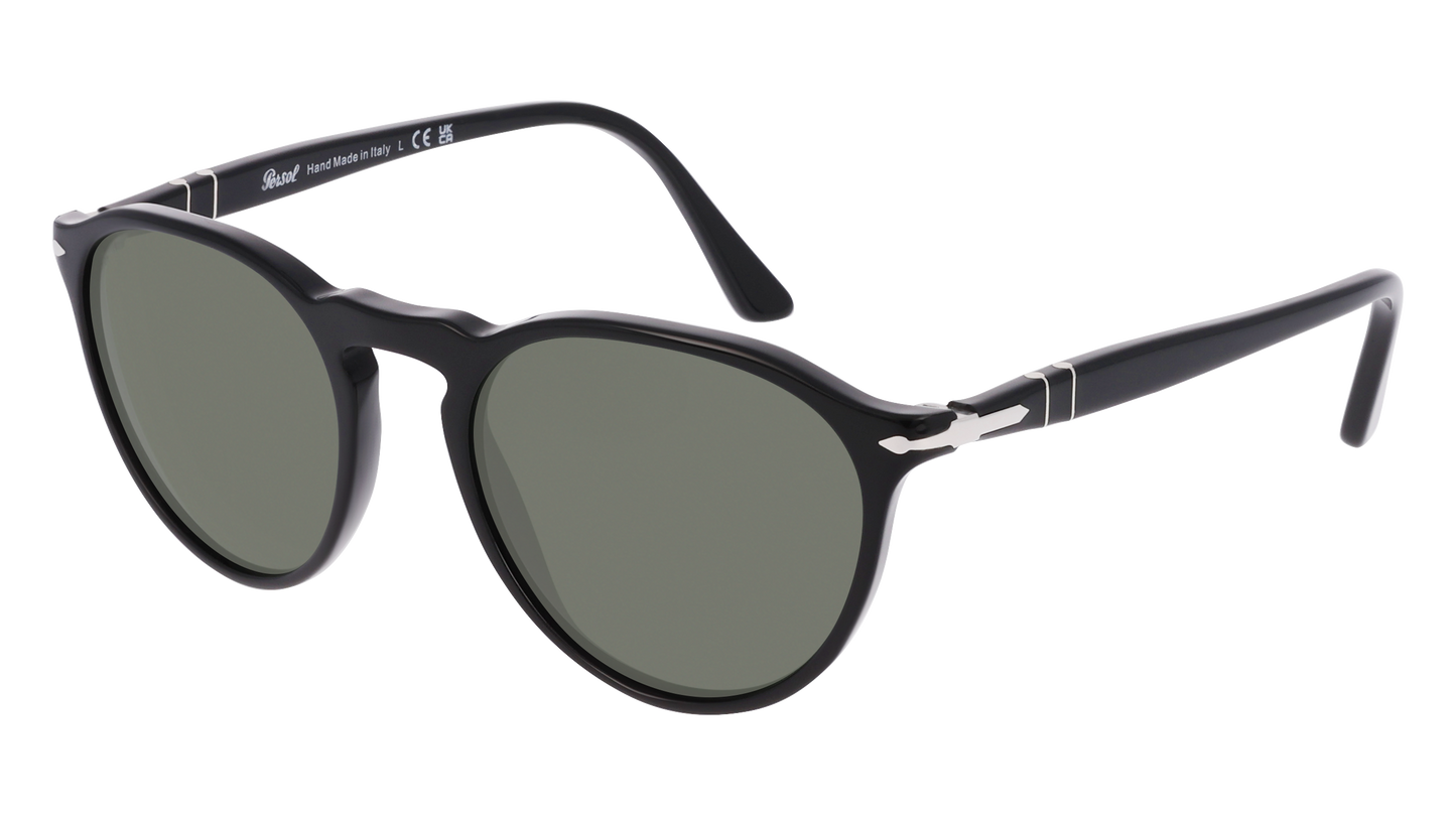 Black, Green-Polarized