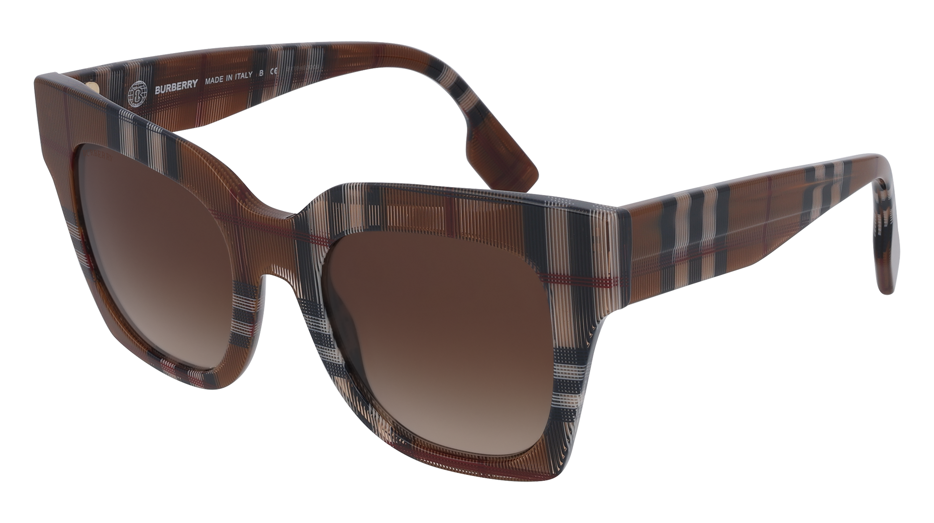 Brown Check, Brown Gradient