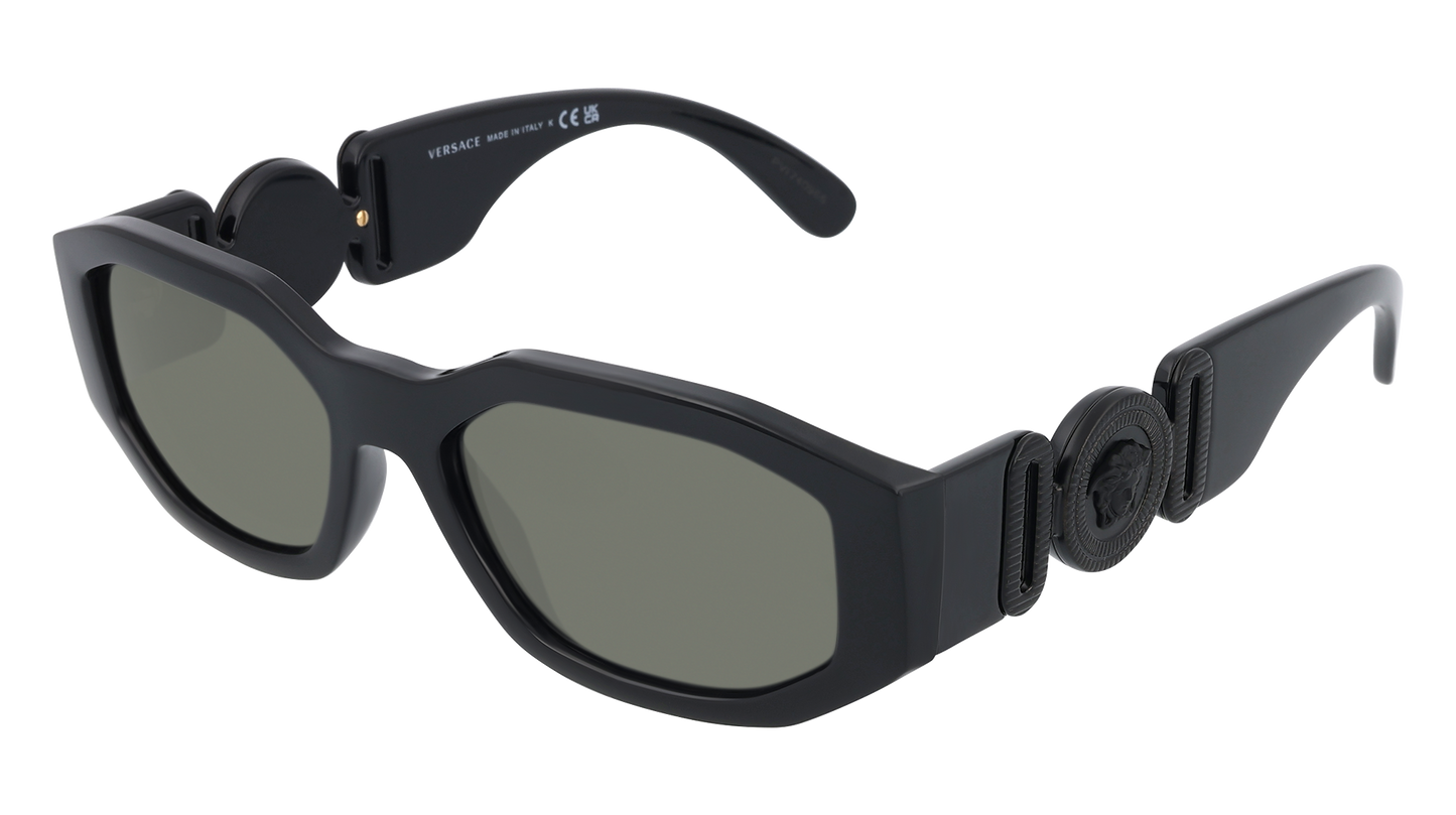 Black, Green-Polarized