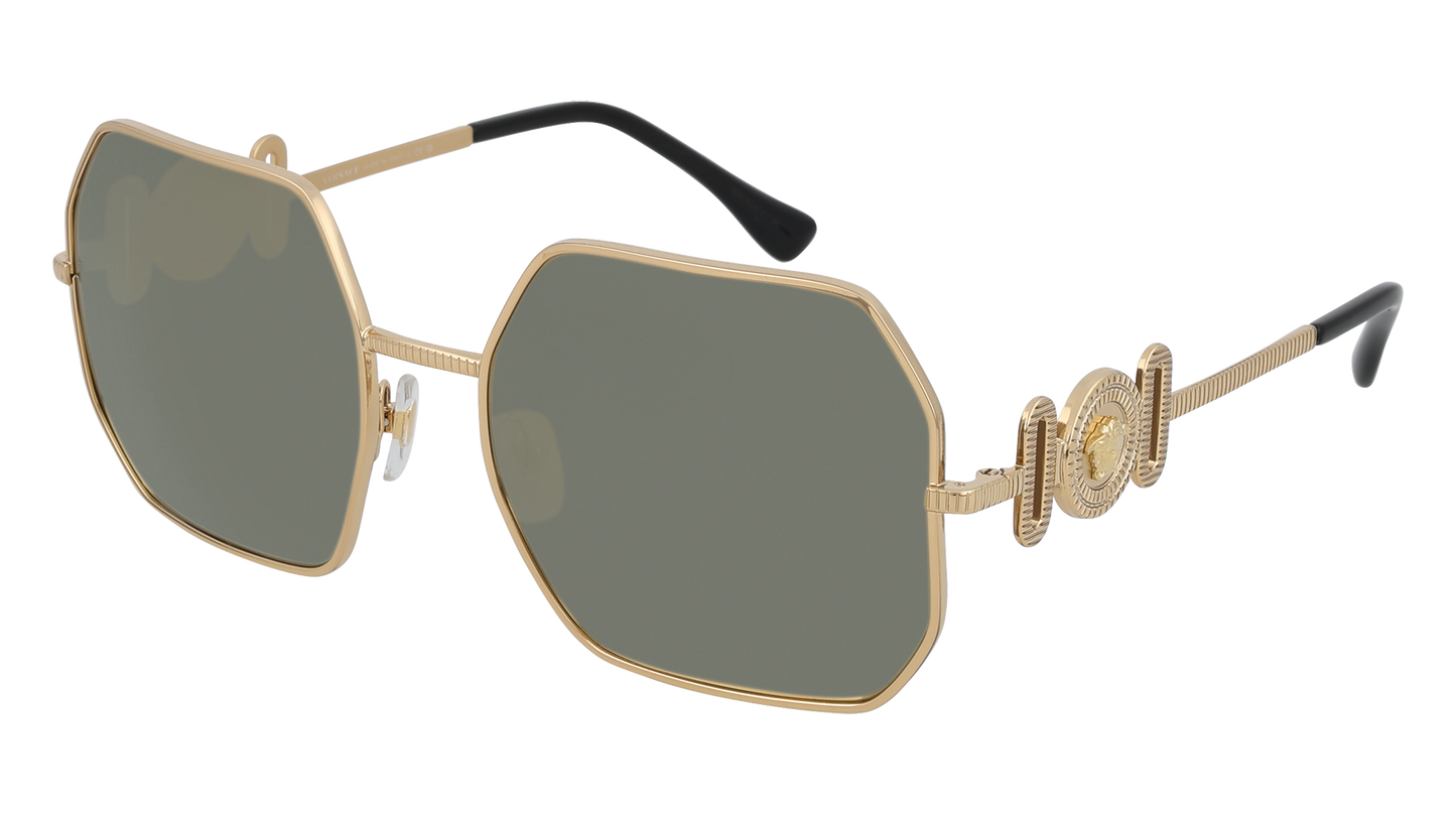 Gold, Green-Polarized