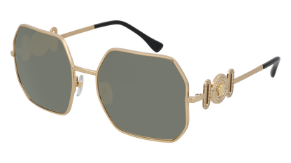 Gold, Green-Polarized