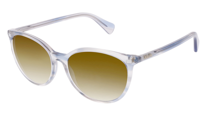 Shiny Striped Blue Brown, Brown Gradient