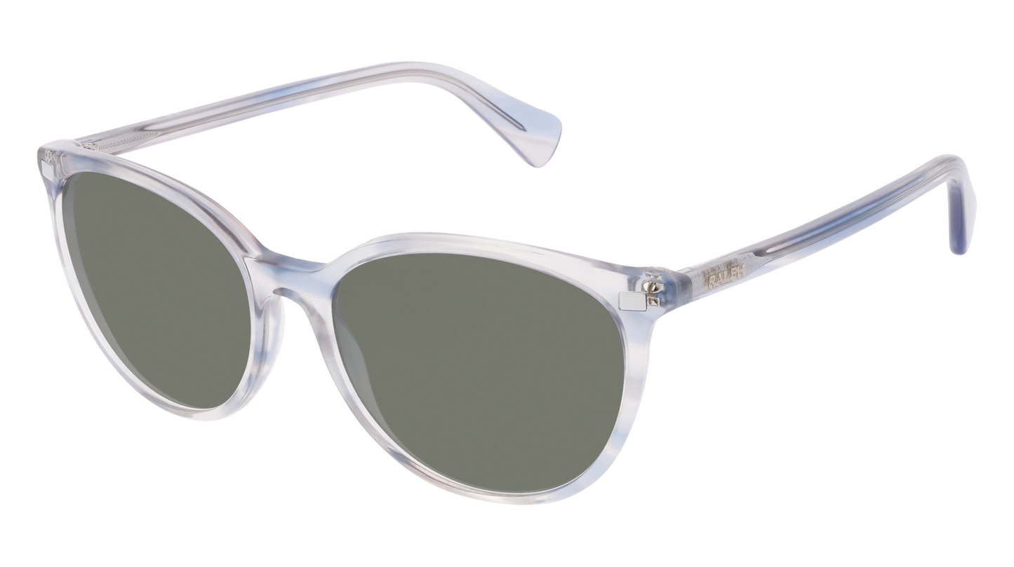 Shiny Striped Blue Brown, Green