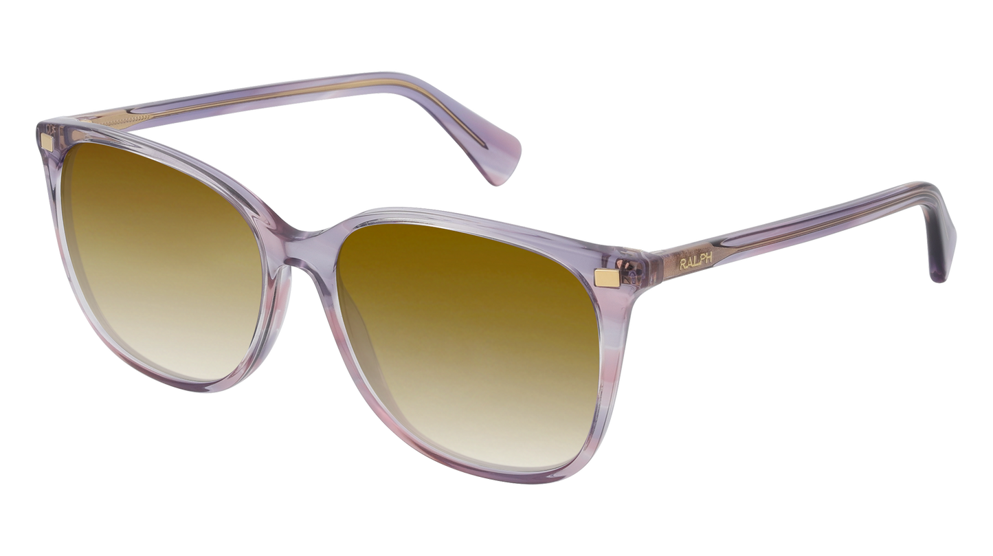 Striped Purple, Brown Gradient