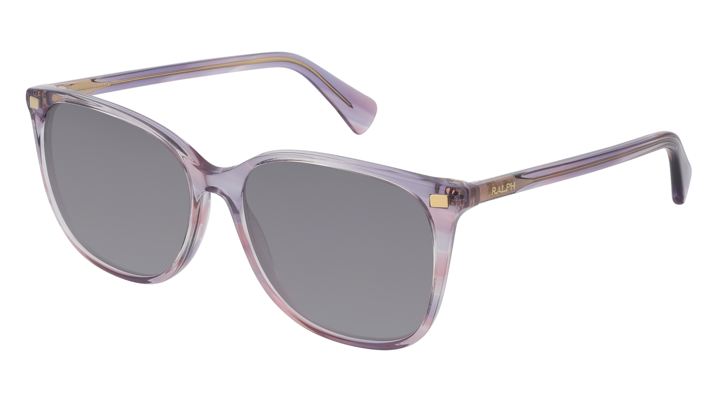 Striped Purple, Grey-Polarized