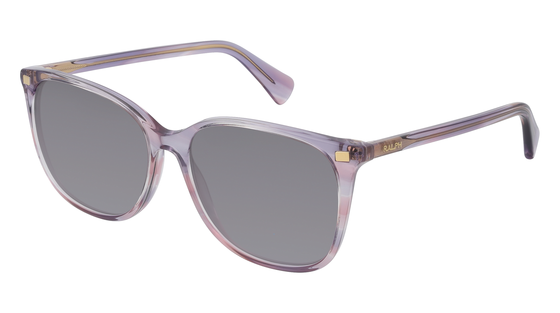 Striped Purple, Grey-Polarized