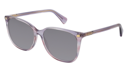Striped Purple, Grey-Polarized