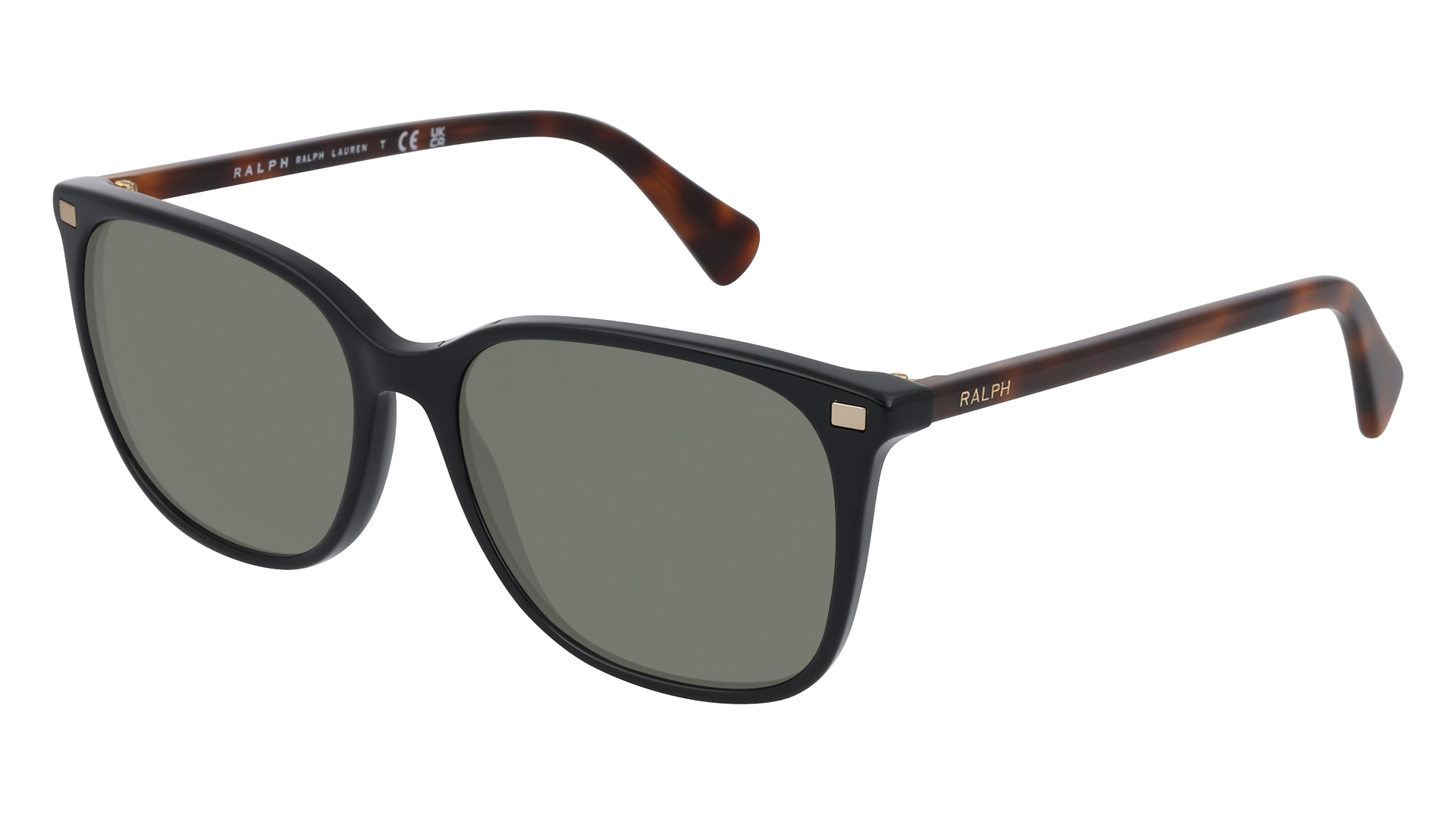 Shiny Black, Green-Polarized