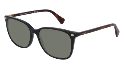 Shiny Black, Green-Polarized