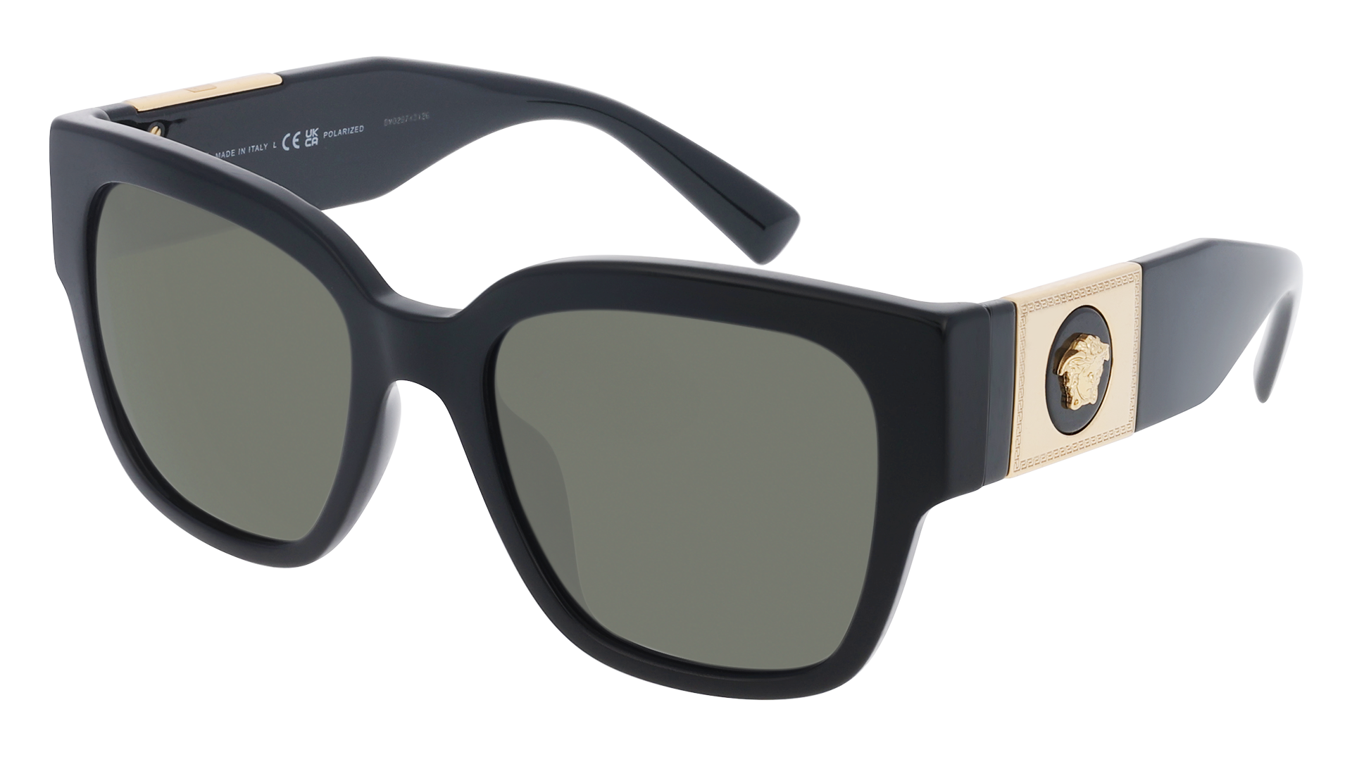 Black, Green-Polarized