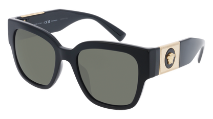 Black, Green-Polarized