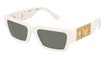 White, Green-Polarized