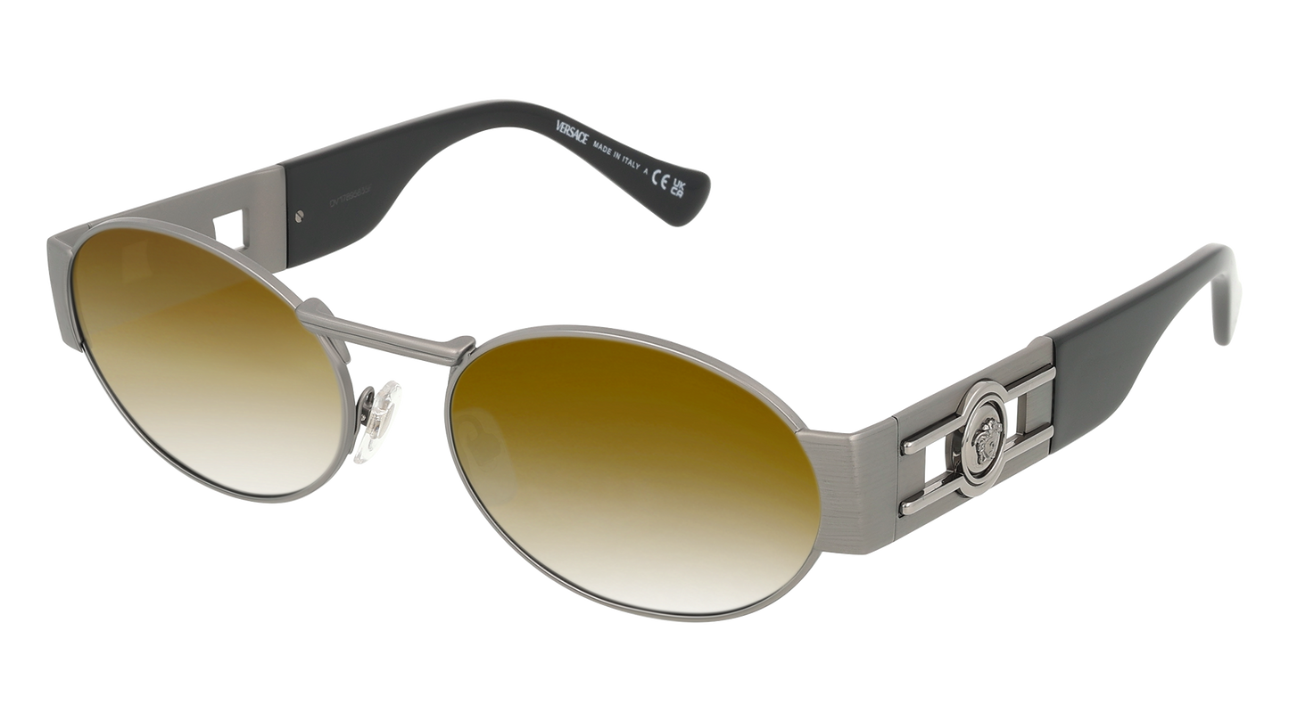 Matte Gunmetal, Brown Gradient