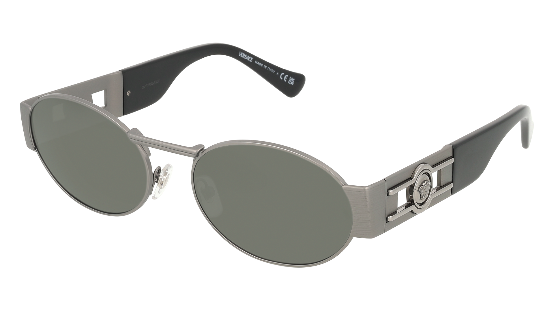 Matte Gunmetal, Green-Polarized