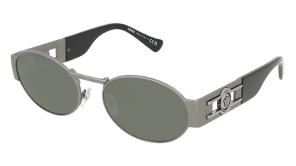 Matte Gunmetal, Green-Polarized