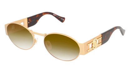 Matte Gold, Brown Gradient