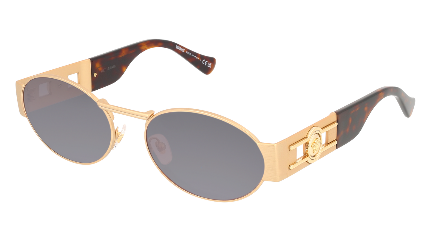 Matte Gold, Grey-Polarized