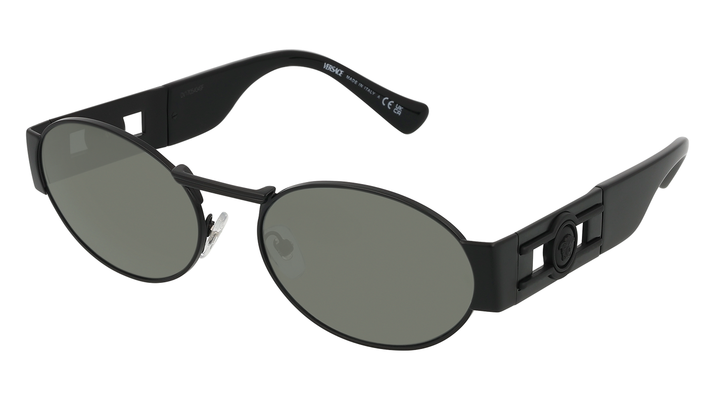 Matte Black, Green-Polarized