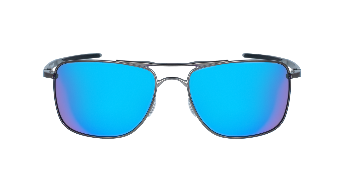 Matte Summit Crystal, Mirrored Blue-Polarized