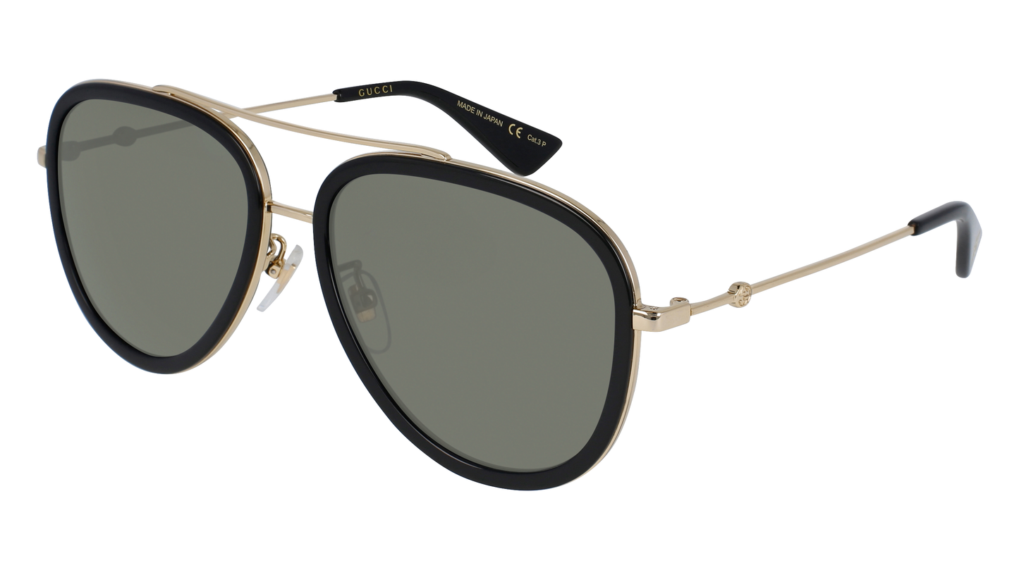 Gold, Green-Polarized