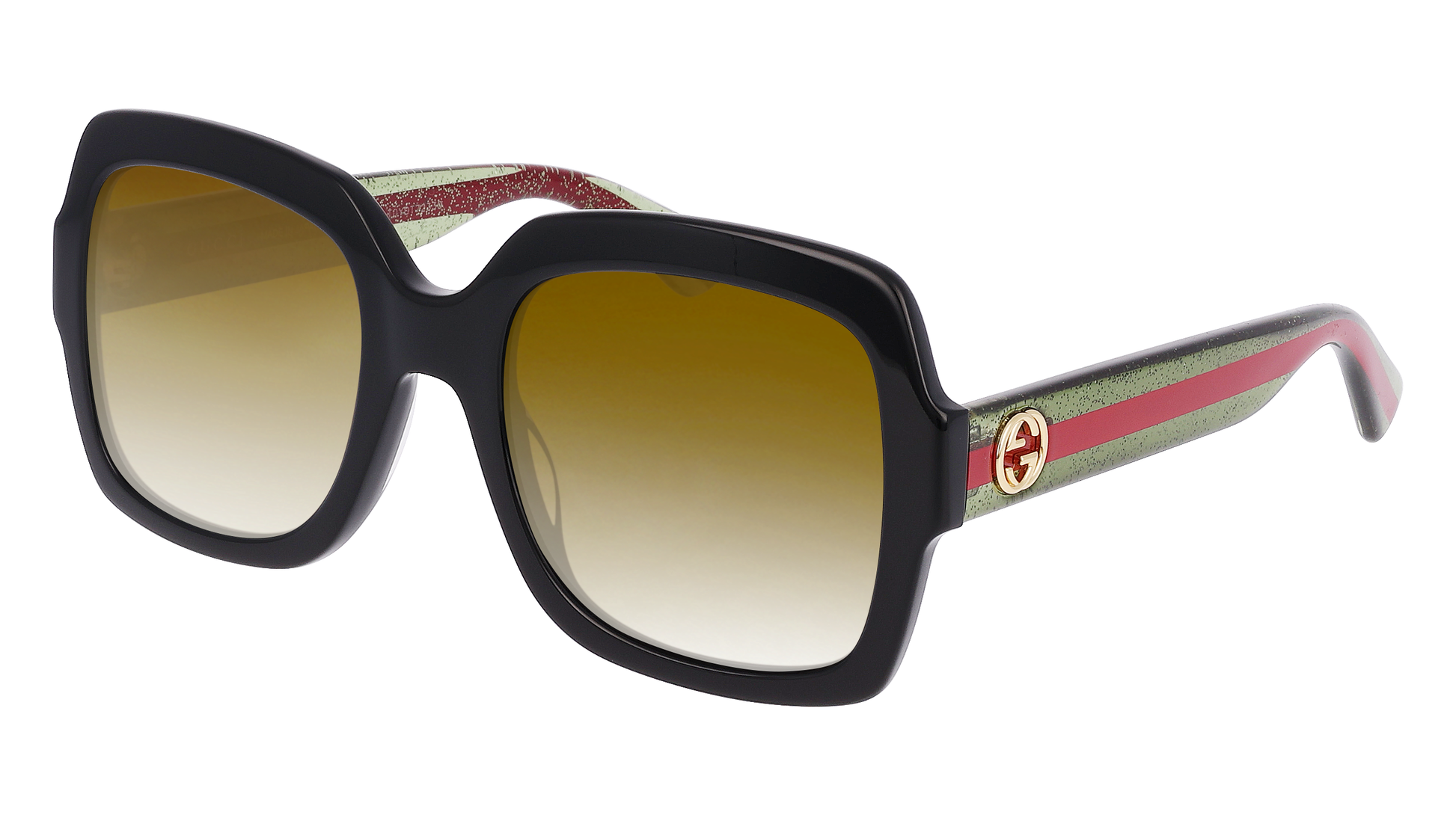 Black/Green, Brown Gradient