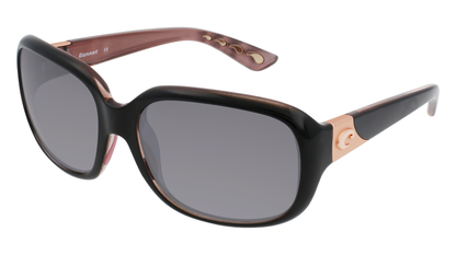 SHINY BLACK HIBISCUS, Grey-Polarized