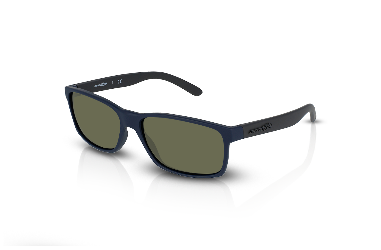 Rubber Navy	, Green-Polarized