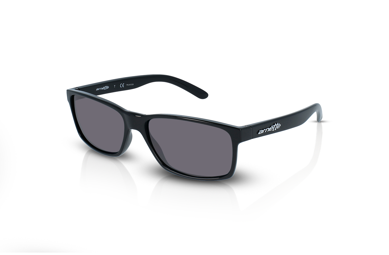 Shiny Black	, Grey-Polarized