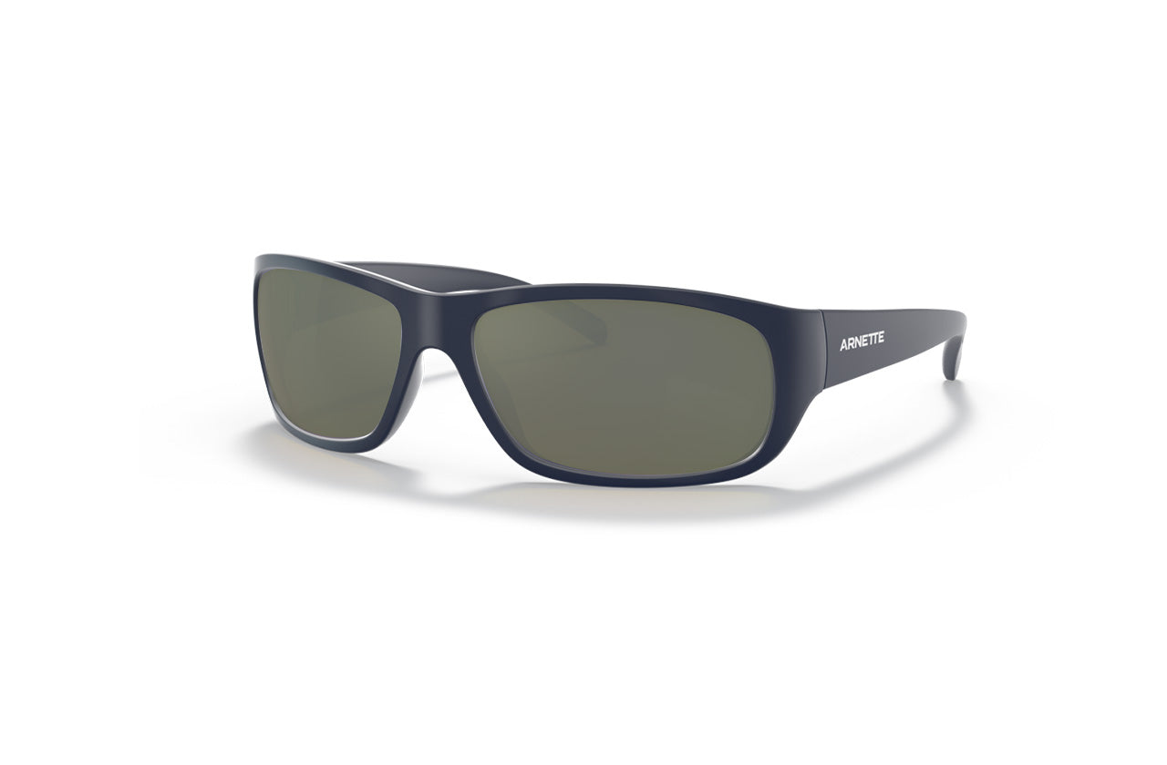 Matte Blue	, Green-Polarized