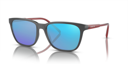 Dark Grey, Blue-Mirrored