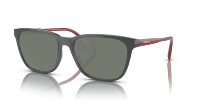Dark Grey, Green-Polarized