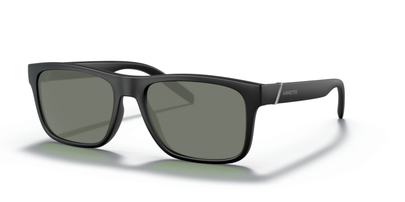 Matte Black, Green-Polarized