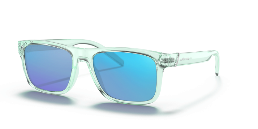 Transparent Icy, Blue-Mirrored