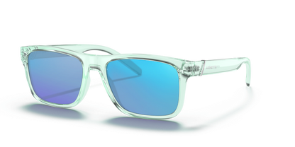 Transparent Icy, Blue-Mirrored