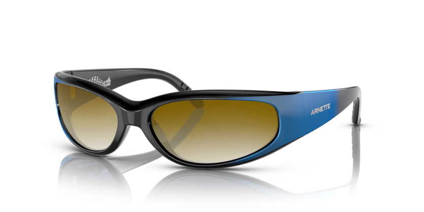 Black Gradiant Metal Blue, Brown Gradient