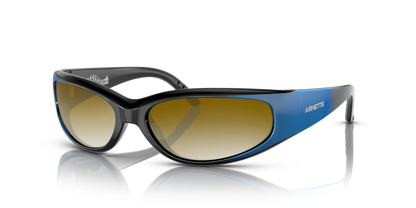 Black Gradiant Metal Blue, Brown Gradient